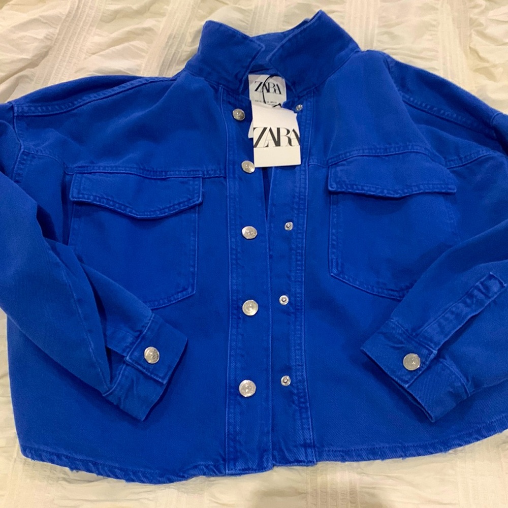 Brand new Zara denim jacket womens